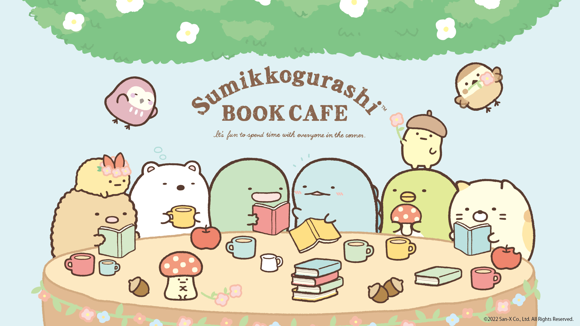 すみっコぐらし BOOK CAFE